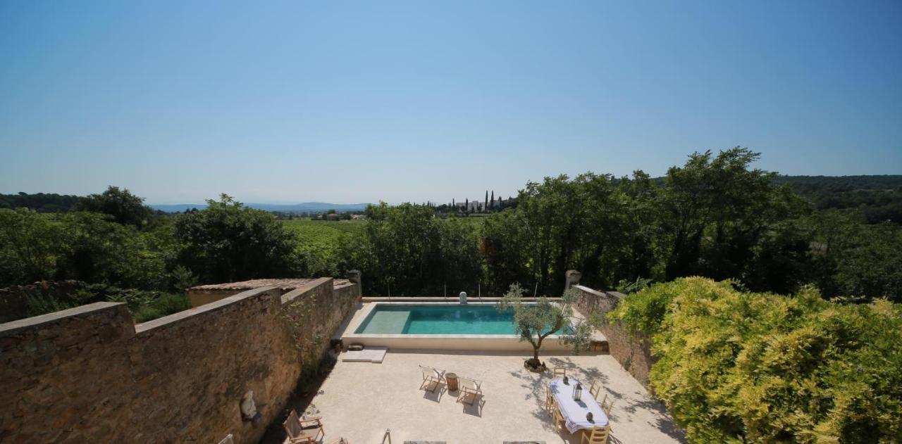 Les Yourtes De Provence Bed and Breakfast Saint-Paulet-de-Caisson Exterior foto