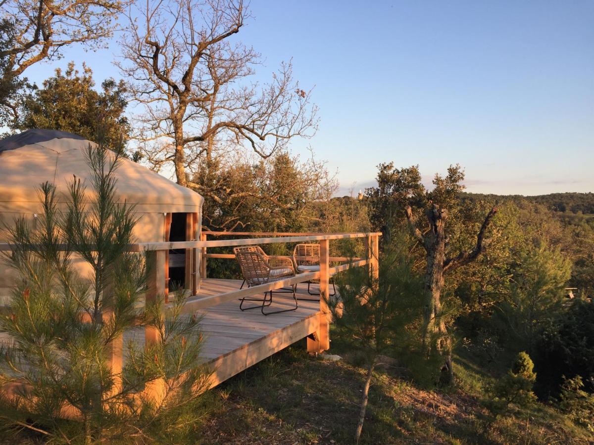 Les Yourtes De Provence Saint-Paulet-de-Caisson Habitación foto